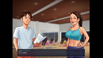 Preview 1 of Hobart Xxx - Summertime Saga Cap 17 - Clases De Yoga Y Ayudando A Mi Vecina