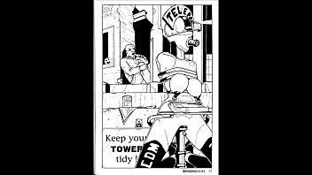 Preview 4 of Seachpretty Ebony Hard - Vintage Bondage Art from Deceased Master Artist
