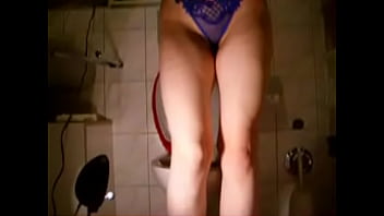 Preview 1 of Bbc H - jena in toilet