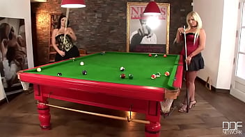 Preview 1 of Albert Darcia Lee - Busty Billiard Babes