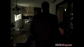 Preview 1 of Leah Mim - Big boobed black slut Sierra takes two agents in all holes fmm