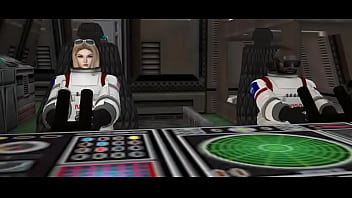 Preview 1 of Hands Job Sex - Space Travel