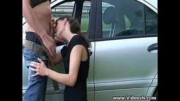 Preview 1 of Asan Beby - Girl Gives Blowjob by Highway