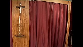 Preview 1 of Sonny Leone Sex New - The Confess - The Altar Boy And A Priest