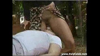 Preview 1 of Young Babe Fox Fuck - Garden Fuck with a Nasty Bitch