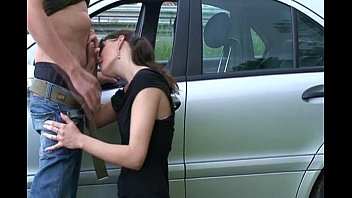 Preview 1 of English Full Xxx Videos Songs - Girl Gives Blowjob by Highway