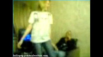 Preview 1 of Bazaza Xxx - Blonde strips on a party