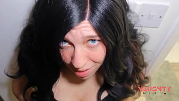 Preview 4 of Wife Blow Job - I Caught my Friend&#039_s Step-Mom naked in the Toilet