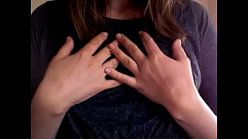Preview 1 of Hot Mall Aunty - Lucy plays with her boobies