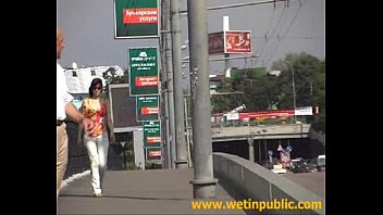 Preview 2 of Tenej Gairl - Wet In Public