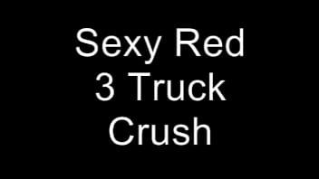 Preview 1 of Nice Booty Hot Fuck - Sexy Red 3 Truck Crush
