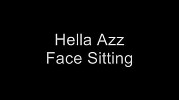 Preview 1 of Eva Angelina Orgy - Hella Azz Face Sitting