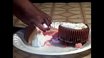 Preview 2 of Fisting Solo Sex Girl - Cake Crush
