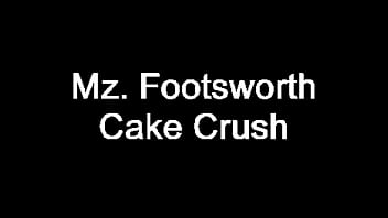 Preview 1 of Fisting Solo Sex Girl - Cake Crush