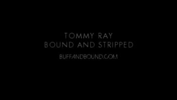 Preview 1 of Hairy Asian Rough - Tommy Ray Bound Stripped