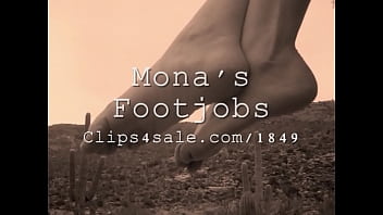 Preview 1 of Chutten Wali Video - Mona&#039_s Footjob Preview