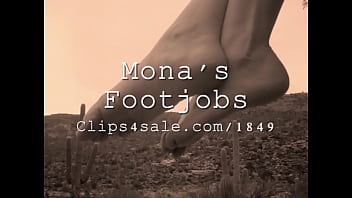 Preview 4 of Chutten Wali Video - Mona&#039_s Footjob Preview
