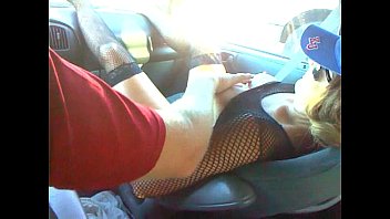 Preview 2 of Big Tits Pusing - Jordan Faye making truckers&#039_ fantasies come true!