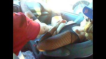 Preview 3 of Big Tits Pusing - Jordan Faye making truckers&#039_ fantasies come true!