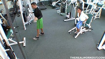 Preview 1 of Sabrynaxxx - busty Charley Chase seduces her fitness trainor and enjoys a good fucking session