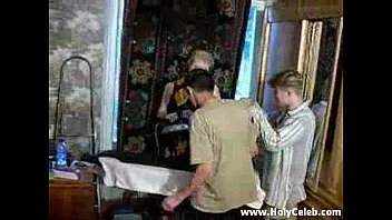 Preview 1 of Xnxx Alexos - Naughty step Mom with her Son and his Friend