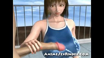 Preview 3 of School Forced Tube - 3D Teen Gives Handjob!
