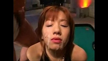 Preview 1 of Ttubnneqg - Japanese Slut Gets Covered with Cum from Two Guys