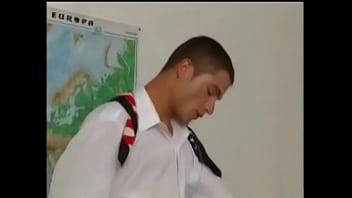 Preview 2 of Kenya Port Anal - Bareback Boys in Classroom