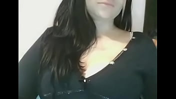 Preview 2 of All Girl Bus - brunette on cam