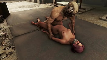 Preview 4 of Urdy Langu - Fallout 4 Dark Desires - Pink Haired in Bondage
