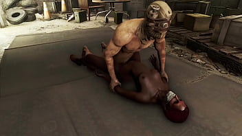 Preview 4 of Xxx Doremm - Fallout 4 Dark Desires - Hot Black in Bondage