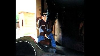 Preview 2 of Sex Gairl Transaction - Anita Blond gives a great Blowjob then sex in the barn