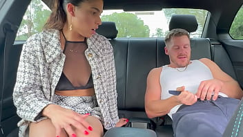 Preview 3 of Daughter Home Xxxdad - Uber driver gets lucky - fucking amazing MILF in the car