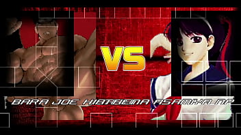 Preview 1 of Nasty Teenagers Sex - Joe Higashi fucks Athena Asamiya (with sound)