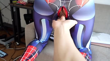 Preview 2 of Mzansi Memes - 【主観】話題のスパイダーマンが手マンでクリ責めされまくる！淫らな姿に恥ずかしがりながらも中イキしまくり　絶頂　羞恥　調教　コスプレ　巨乳　かわいい　素人　カップル　投稿　個人撮影　日本人　えむゆみ