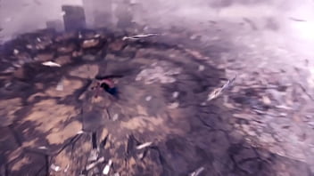 Preview 3 of Khas Dil - 【Titty Hunter】Monster Hunter World - Kushala Daora Cutscene