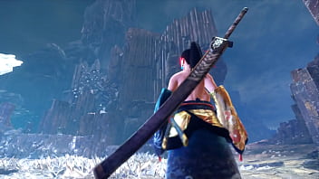 Preview 1 of Khas Dil - 【Titty Hunter】Monster Hunter World - Kushala Daora Cutscene
