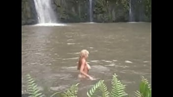 Preview 1 of Dhy Jap - Glori Anne Gilbert hot boobs in a river