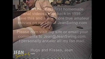 Preview 1 of Gay Alone - Amateur Milf JeanSwing Anal Creampie