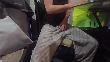 Preview 1 of Pakistani Anal Sexy Video Clip - Masturbating While Writing Channel Scripts - Huge Cumshot!