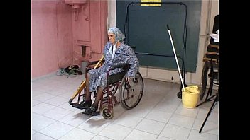 Preview 1 of Hero Big Tit - Granny Effie vs 3 Bad Guys