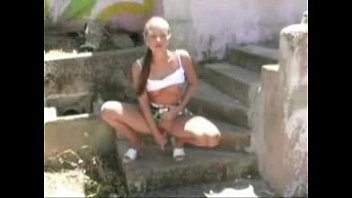 Preview 3 of India Ma Rap Chut Ma Land - Blond outside dildo