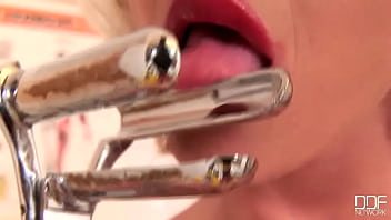 Preview 3 of Sax Dol Mms Xxx - Medical toy twat stuffing!