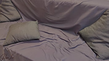 Preview 1 of Slave Forced To Suck Dog Cock - Hot Asian Girl Has Sex On The Sofa With Friend With Benefits.