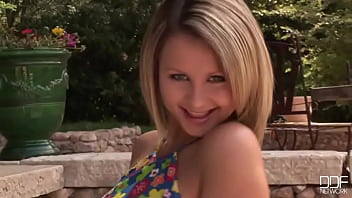 Preview 2 of Tube Porn Show Hot Lenceria - Inviting Us Into Her Garden!