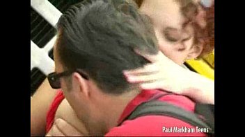 Preview 2 of German Throat Puke - sex in front the bus