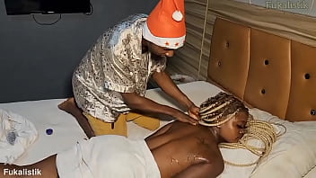Preview 3 of Wwwsax Gajarst - Horny Mistress of Benin fucks houseboy