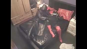 Preview 1 of Pinflix Brother Sester - Rubber fucking