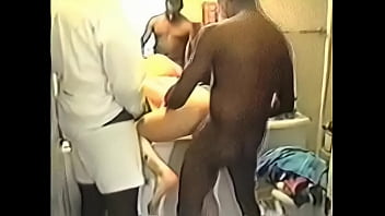 Preview 4 of Aarbab Full Sex - Amatuer White Teenie in 3 Black Cock gangbang