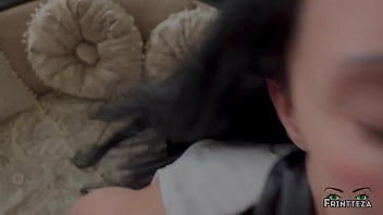 Preview 4 of Andrea Brillantes Finger Scandal - Stepmother visited her Stepson to fuck him. Dirty Talk